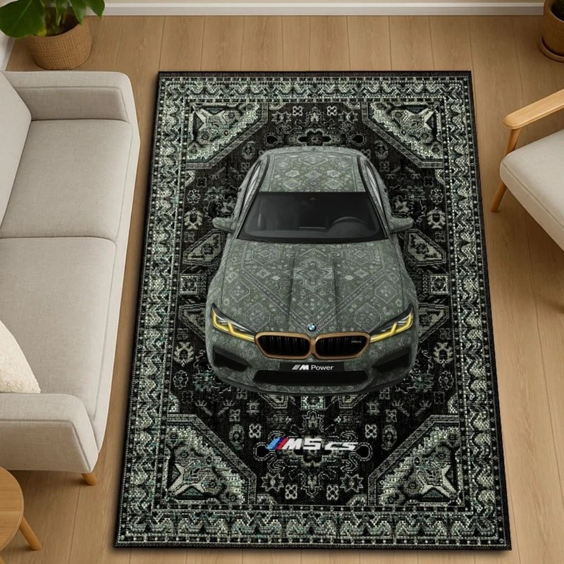Persian Style Automotive Floor Rug | Exclusive Luxury Design