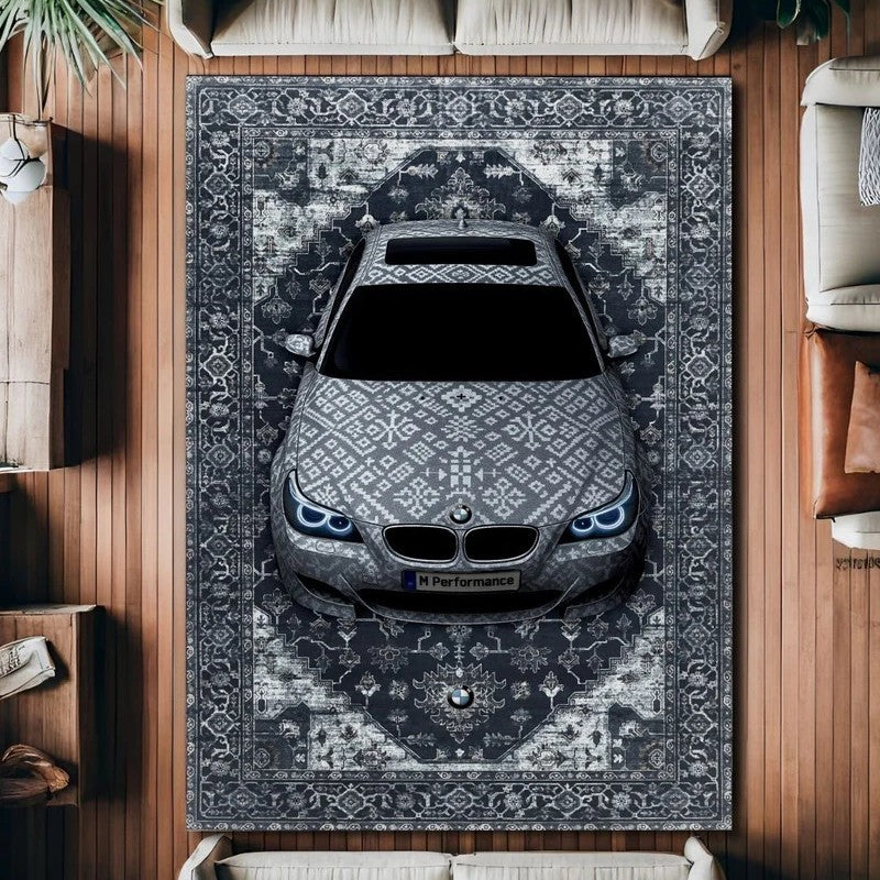 Persian Style Automotive Floor Rug | Exclusive Luxury Design