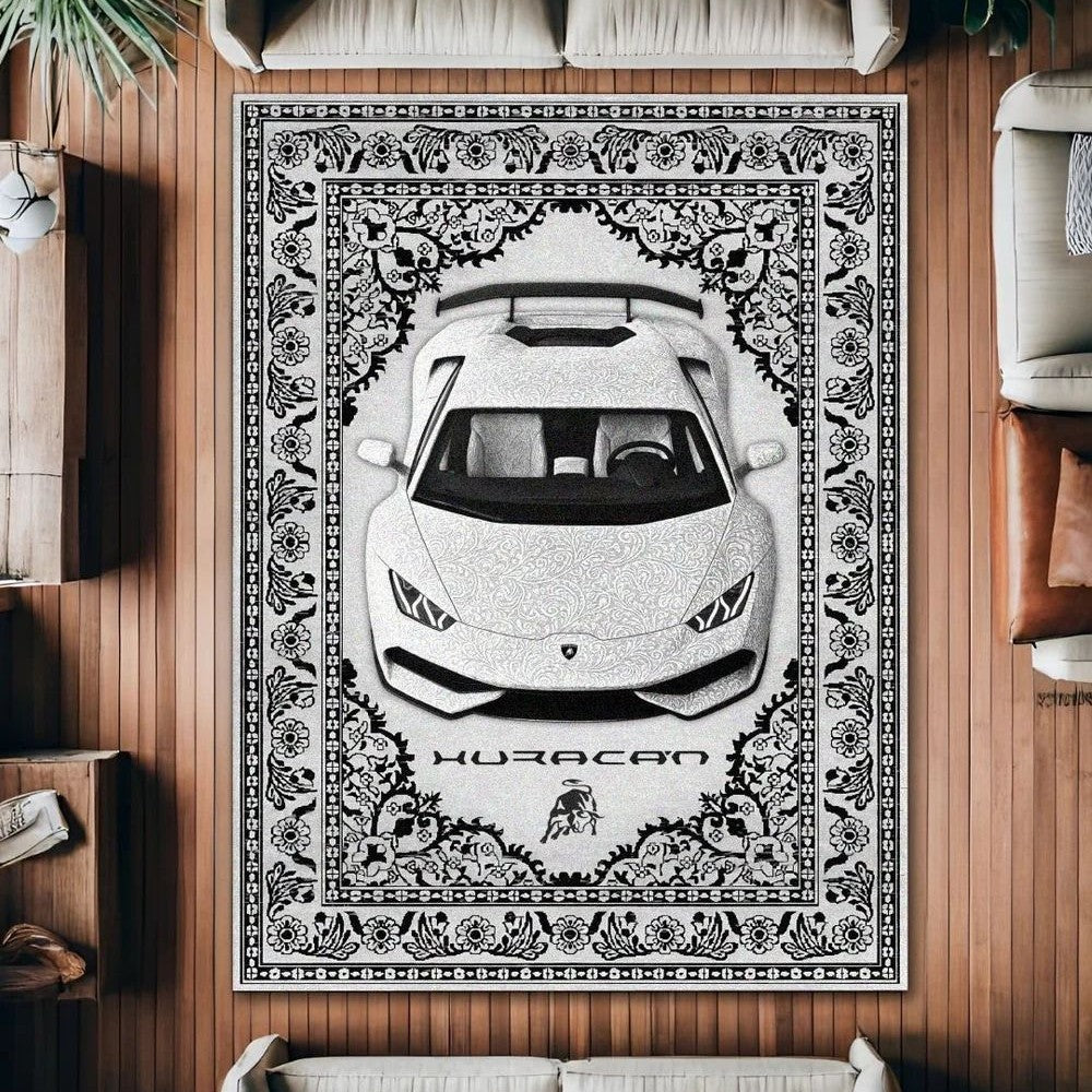 Persian Style Automotive Floor Rug | Exclusive Luxury Design