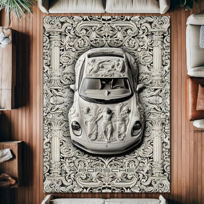 Persian Style Automotive Floor Rug | Exclusive Luxury Design