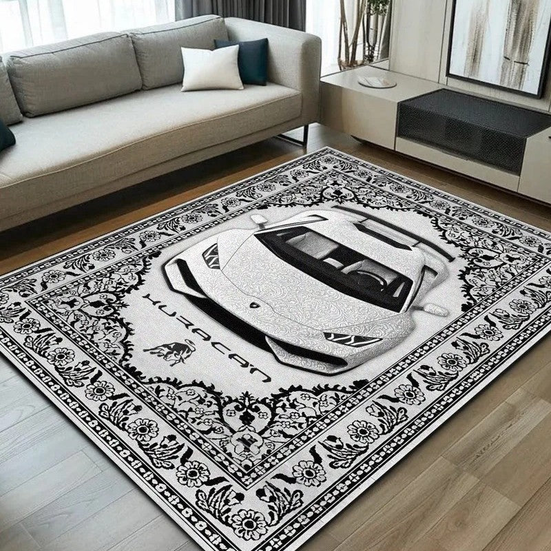 Persian Style Automotive Floor Rug | Exclusive Luxury Design