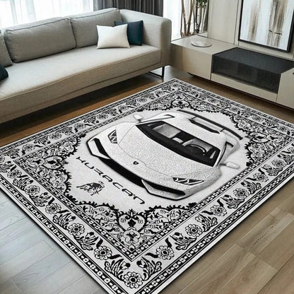 Persian Style Automotive Floor Rug | Exclusive Luxury Design