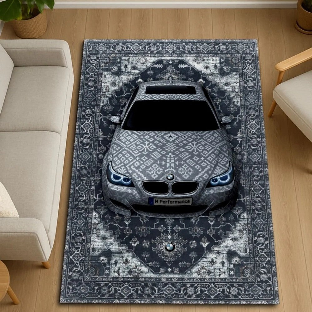 Persian Style Automotive Floor Rug | Exclusive Luxury Design